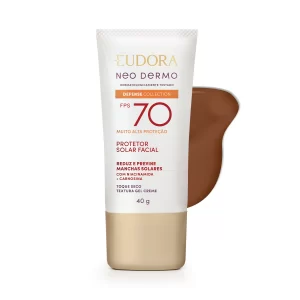 Protetor Solar Facial Eudora Fps 70 Cor 4