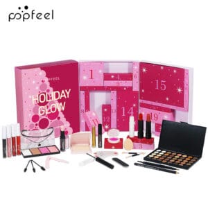 Kit Maquiagem Natal Popfeel 24 Peças